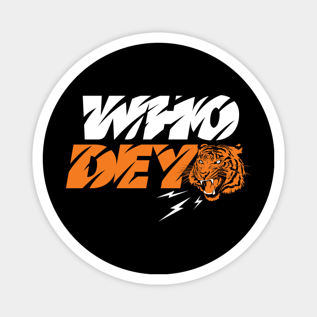 Who Dat Cincinnati Magnet by stayfrostybro